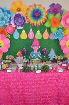 Image result for Trolls Birthday Party Decoration Ideas