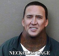 Image result for Man with Big Neck Mugshot Meme