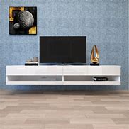 Image result for Floating White TV Unit