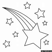 Image result for Template for a Shooting Star
