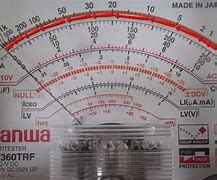 Image result for Analog Multimeter Scale