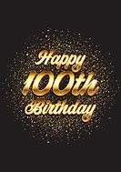 Image result for Poster for 100 Birthday Party