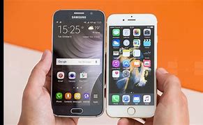 Image result for iPhone SE and Samsung
