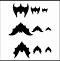 Image result for Halloween Bat Shapes