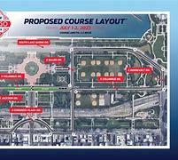 Image result for Map of Chicago NASCAR Street Race