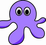 Image result for Purple Octopus Cartoon Show