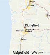 Image result for Map of Ridgefield WA