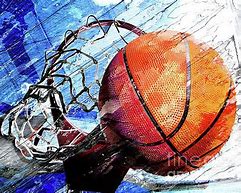 Image result for Basketball Art Paintings
