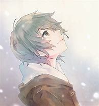 Image result for Anime Boy Looking Up