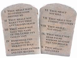 Image result for Bible 10 Commandments