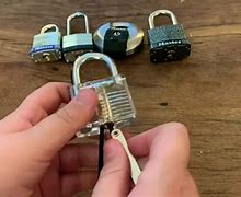 Image result for How to Pick a Master Lock