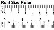 Image result for True Size Ruler