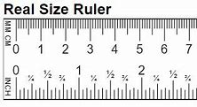 Image result for Real Ruler Image