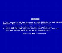 Image result for Windows XP Blue Screen Error