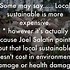Image result for Local Sustainable