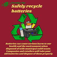 Image result for Recycling Portable Battery