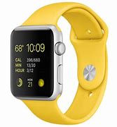Image result for Yellow Apple Watch SportBand