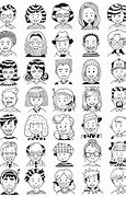 Image result for People Faces Black and White