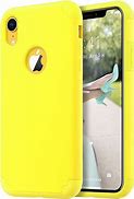 Image result for The iPhone XR Yellow Case Pink