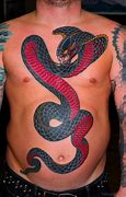 Image result for Snake Tattoo On Chest
