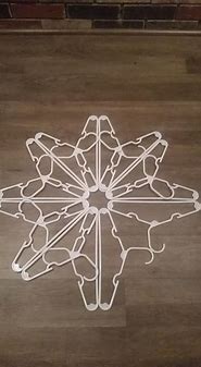 Image result for Coat Hanger Snowflake