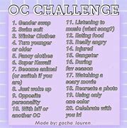 Image result for 7-Day OC Art Challenge