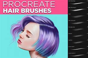 Image result for Free Procreate Hair Brushes
