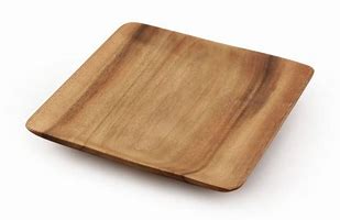 Image result for Square Wooden Plates