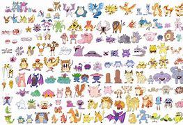 Image result for Pokemon 1st Gen Checklist