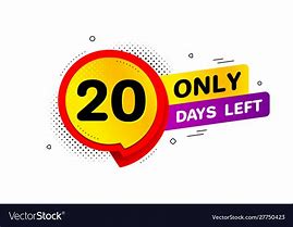 Image result for 20 Calendar Days Icon