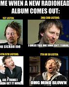 Image result for Radiohead in the Studio Be Like Meme