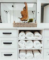 Image result for Ideas for Towel Storage