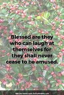 Image result for Blessed Are Those Who Can Laugh at Themselves