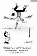 Image result for Electric Fence Shock Cartoon