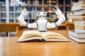 Image result for Robot Read Book