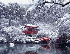 Image result for Japan Temple Snow