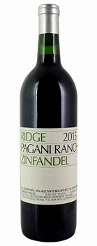 Image result for Ridge Zinfandel Sonoma Station