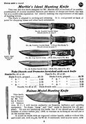Image result for Marbles Ideal Hunting Knife