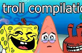 Image result for Spongebob Troll Face