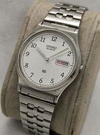 Image result for Vintage Seiko Quartz Analogue Watch