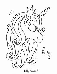 Image result for Unicorn Coloring Pages Awesome