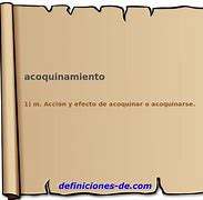 Image result for acoquinamiento