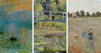 Image result for Modern Art Claude Monet
