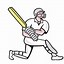 Image result for Caricature Cricket Player