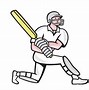 Image result for cricket player batting clip art