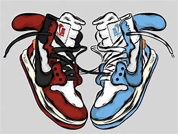 Image result for Jordan Shoe Cartoon Drawings