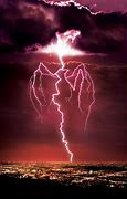 Image result for Red Lightning Storms and Galaxy Wallpaper