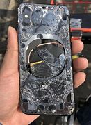 Image result for iPhone X Smashed Up