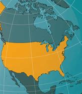 Image result for North America Map with States