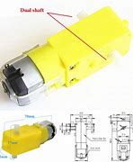 Image result for Motor Yellow Rubber Gear